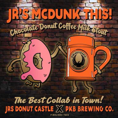 JR's McDunk This Chocolate Donut Coffee Milk Stout